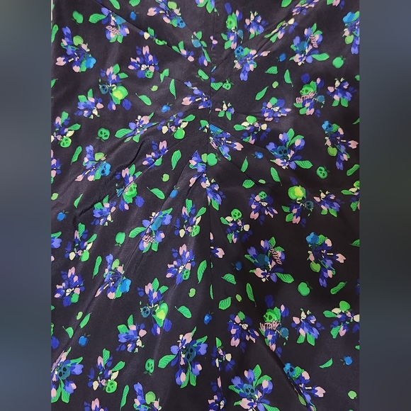 Zadig & Voltaire Rixe Bianca Silk Floral Print Dress 100% Silk $548 NWT - Picture 11 of 11